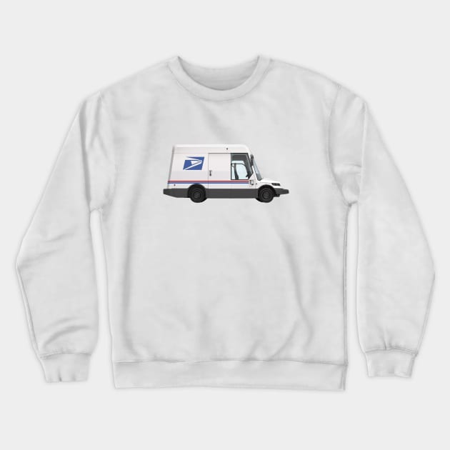 Postal Worker New Delivery Vehicle Crewneck Sweatshirt by The Shirt Genie